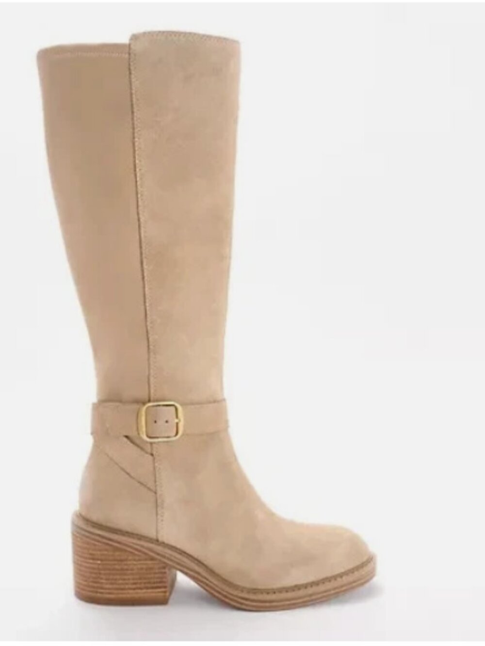 Vince Camuto Suede Wide Shaft Tall Boots-Vianah2-Tortilla Suede-10M-NEW-A662195